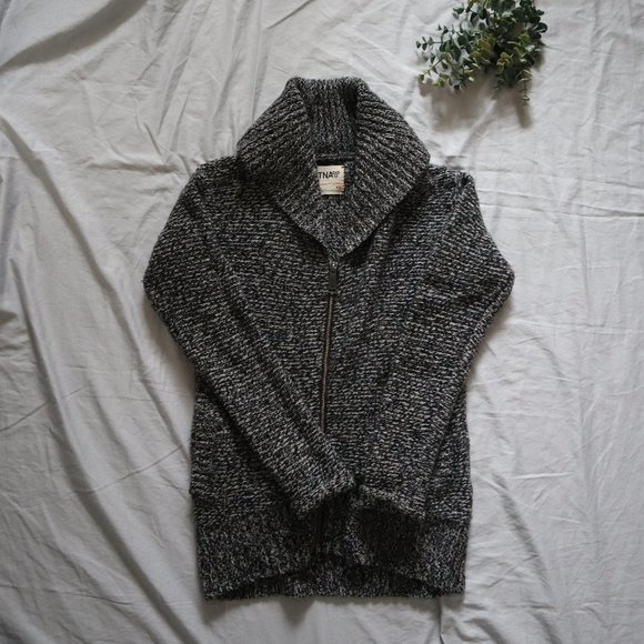 ARITZIA TNA Telluride Wool Zip Up Sweater - XS - Picture 2 of 7